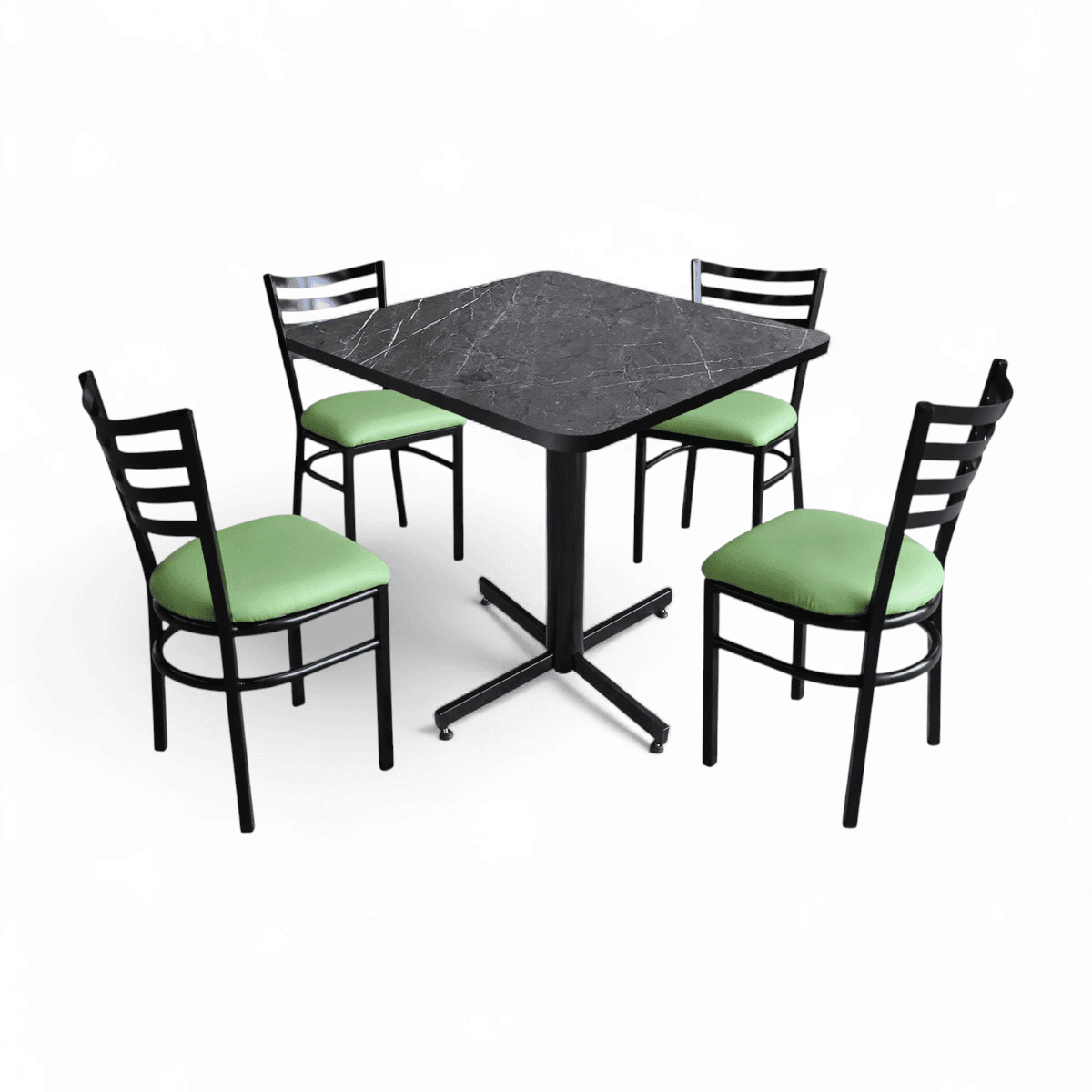 Conjunto Modelo Italia Gris Carrara - estándar 4 sillas view 14