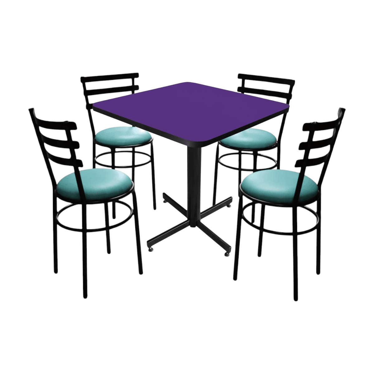 Conjunto Modelo Solera Morado - estándar 4 sillas view 16