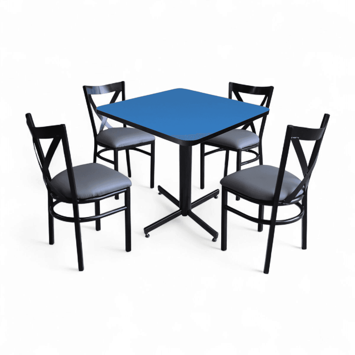 Conjunto Modelo Roma Azul Polar - estándar 4 sillas view 15