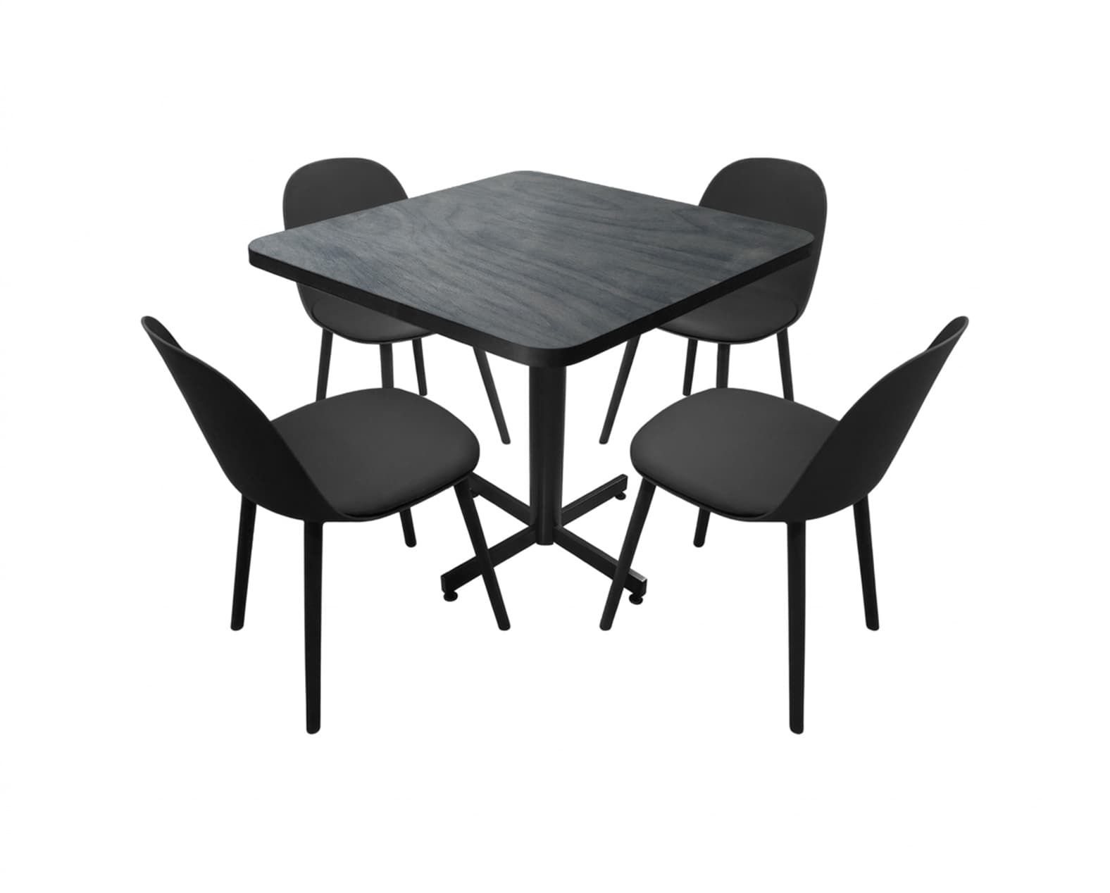 Conjunto Modelo Nova Nogal - estándar 4 sillas view 2