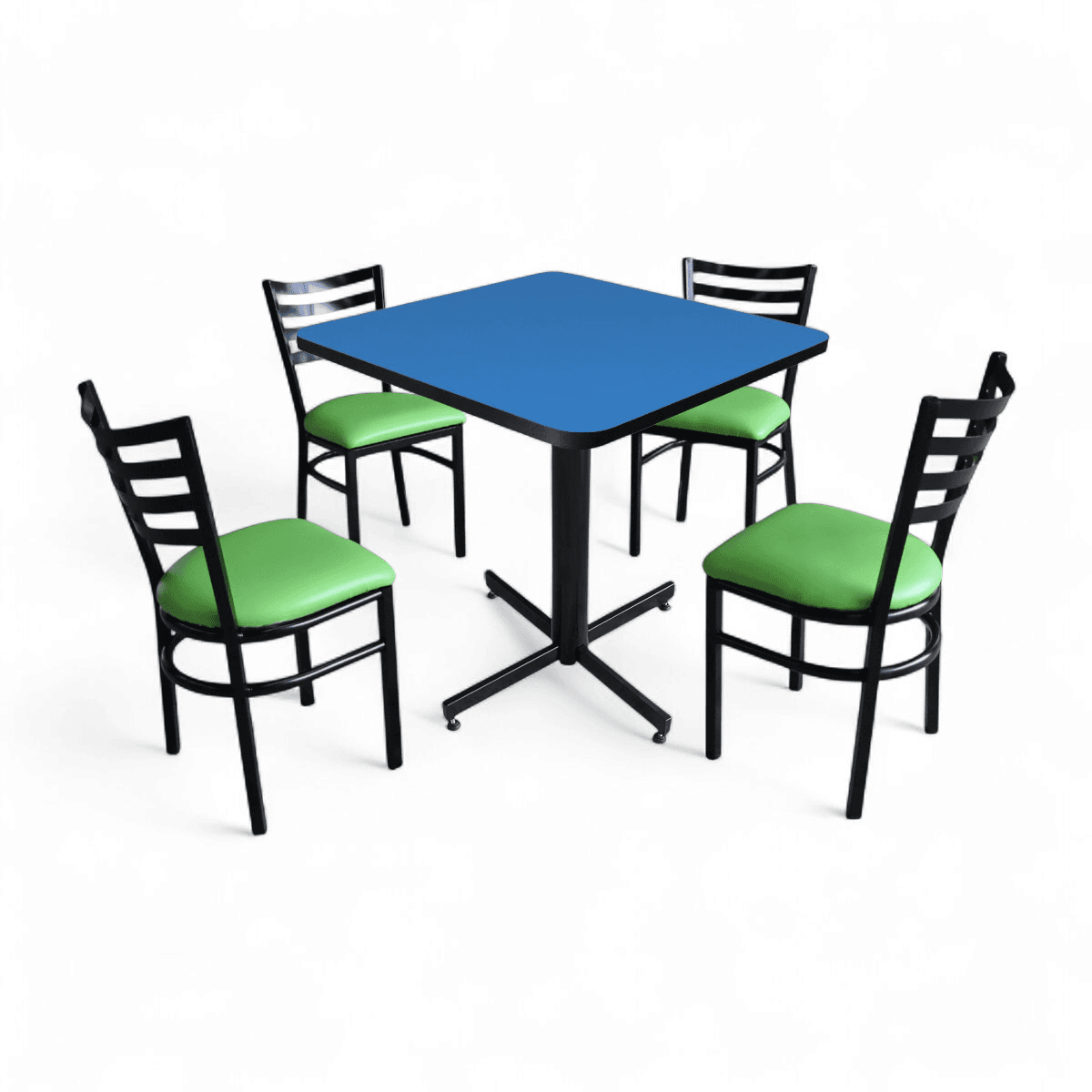 Conjunto Modelo Italia Azul Polar - estándar 4 sillas view 11