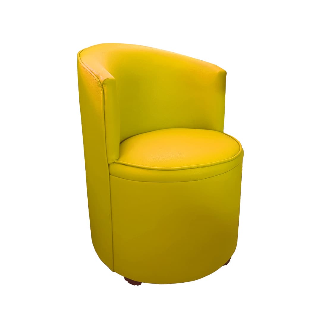 Sillón individual Redondo para sala lounge view 3