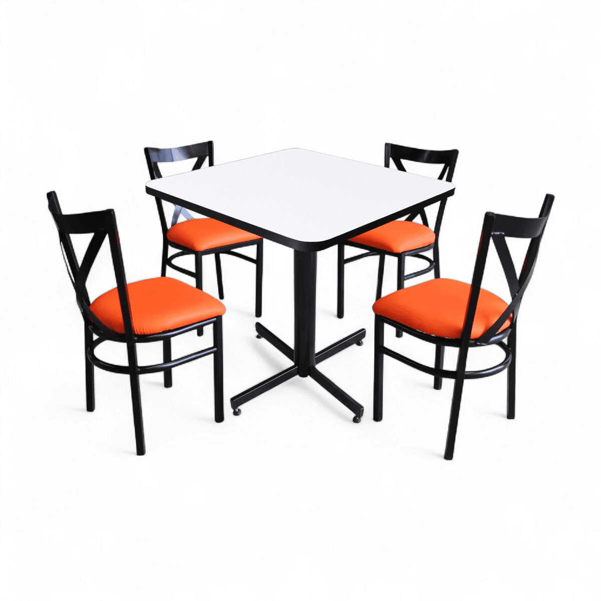 Conjunto Modelo Roma Blanco - estándar 4 sillas view 9