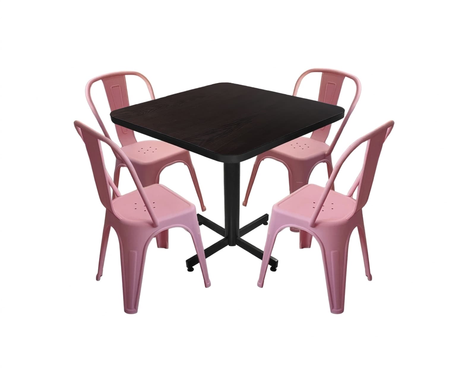 Conjunto Modelo Tolix Wengue - estándar 4 sillas view 3