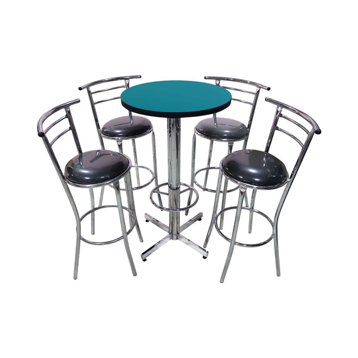 Conjunto modelo periquero modelo Chabeli 4 bancos view 27