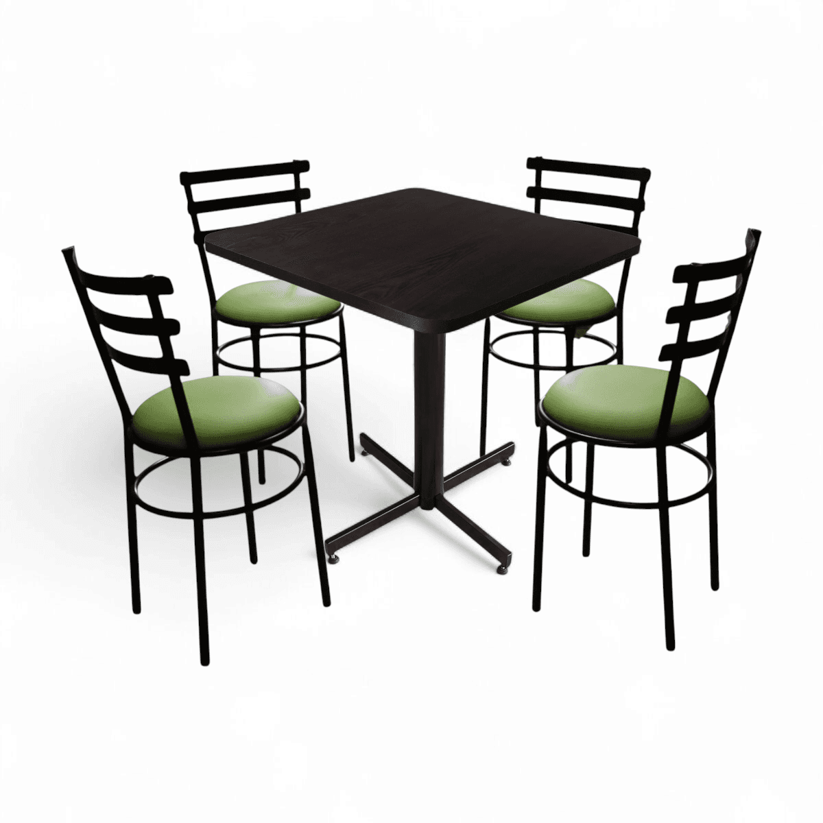 Conjunto Modelo Solera Wengue - estándar 4 sillas view 11