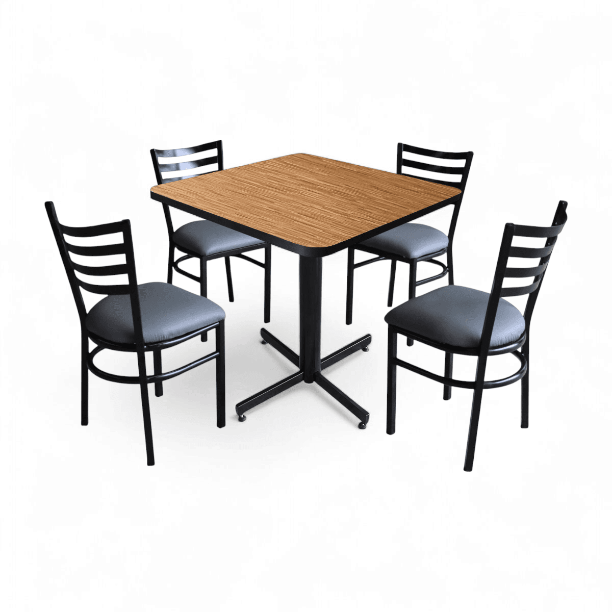 Conjunto Modelo Italia Golden Bambú - estándar 4 sillas view 3