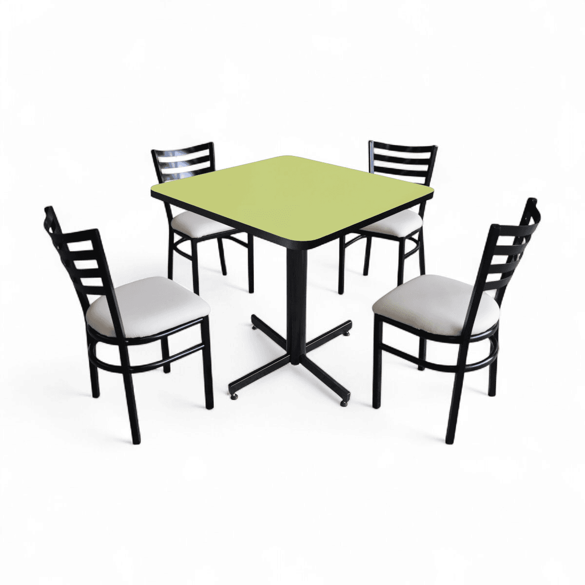 Conjunto Modelo Italia Verde Manzana - estándar 4 sillas view 12