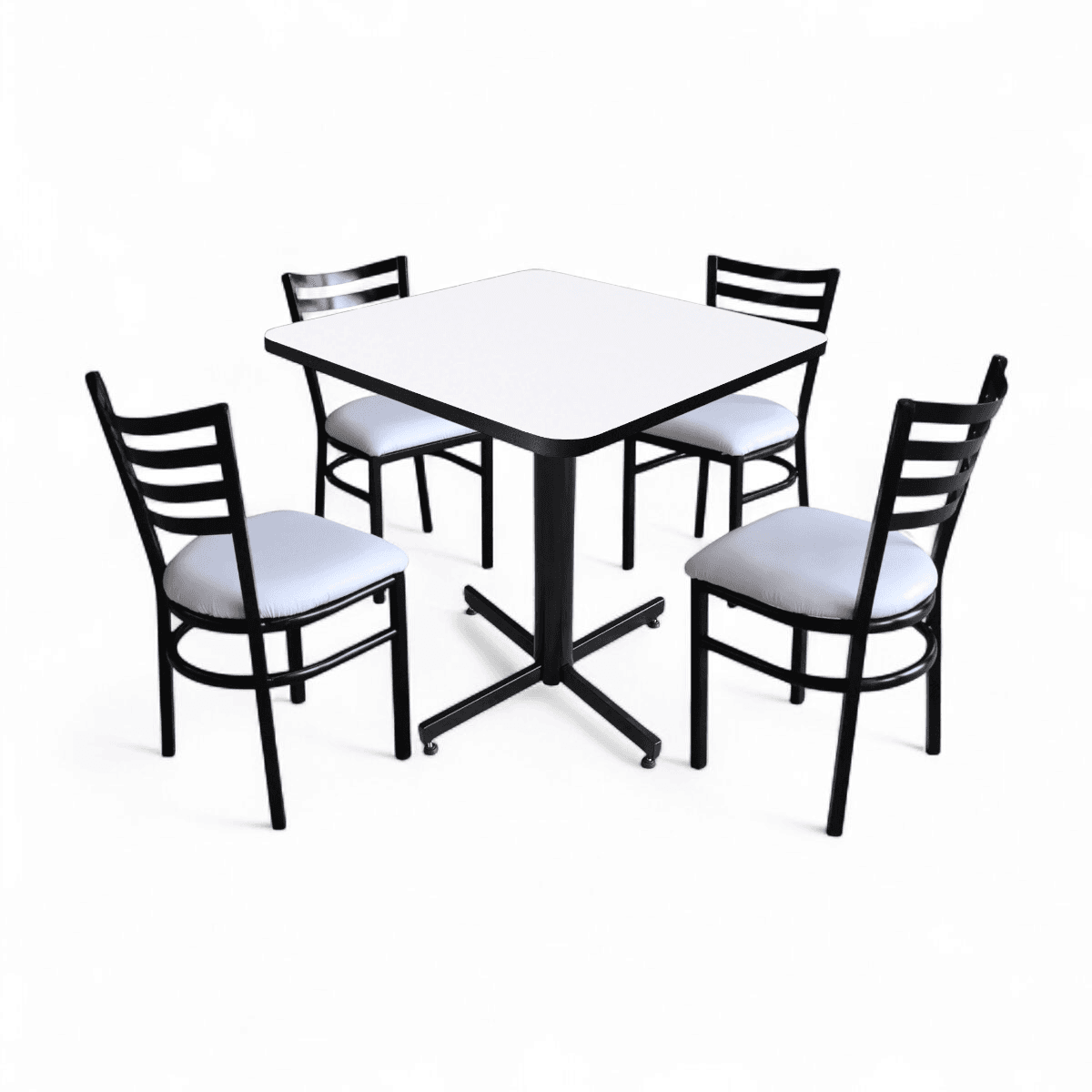 Conjunto Modelo Italia Blanco - estándar 4 sillas view 5