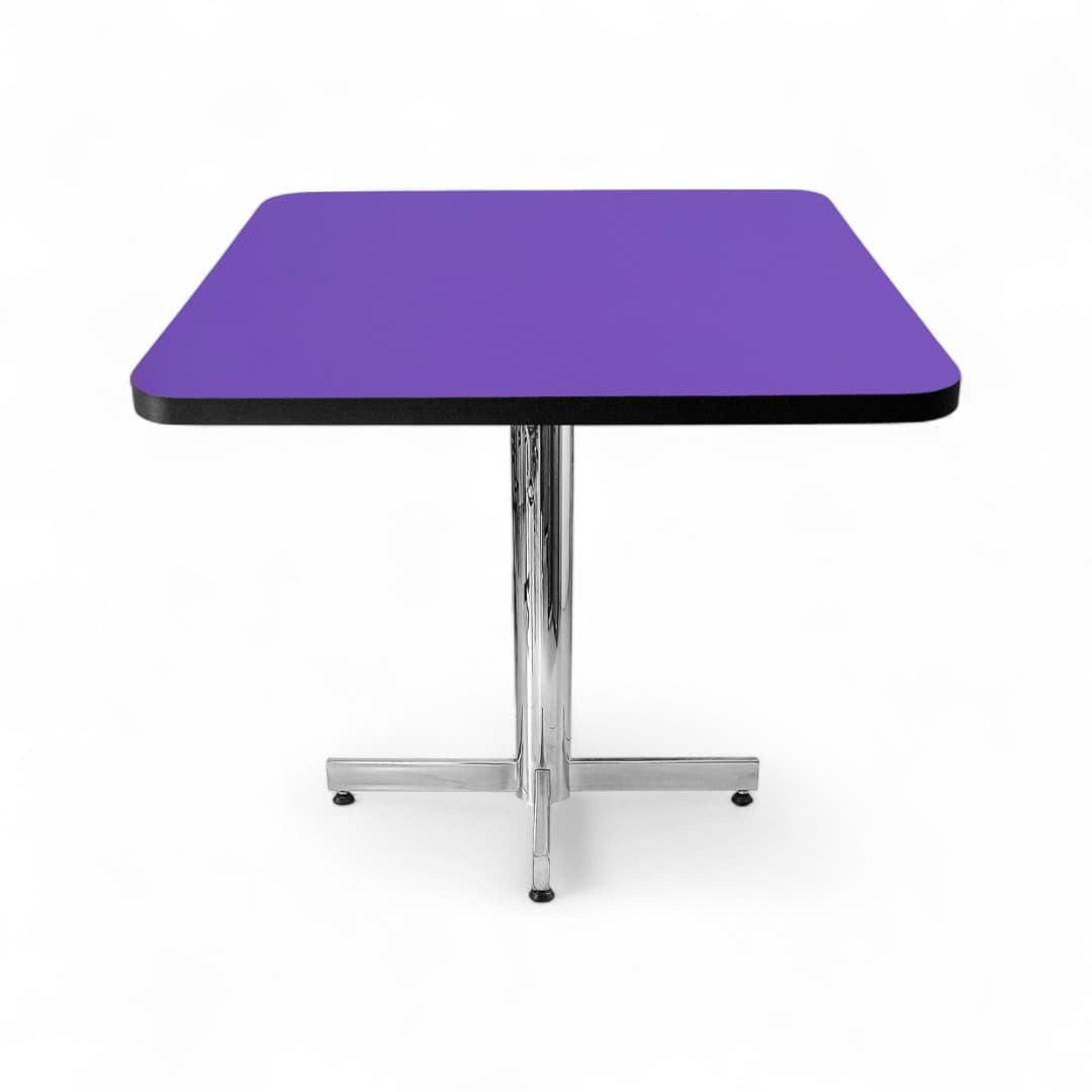 Mesa pedestal para restaurante de 80x80cm estándar view 27