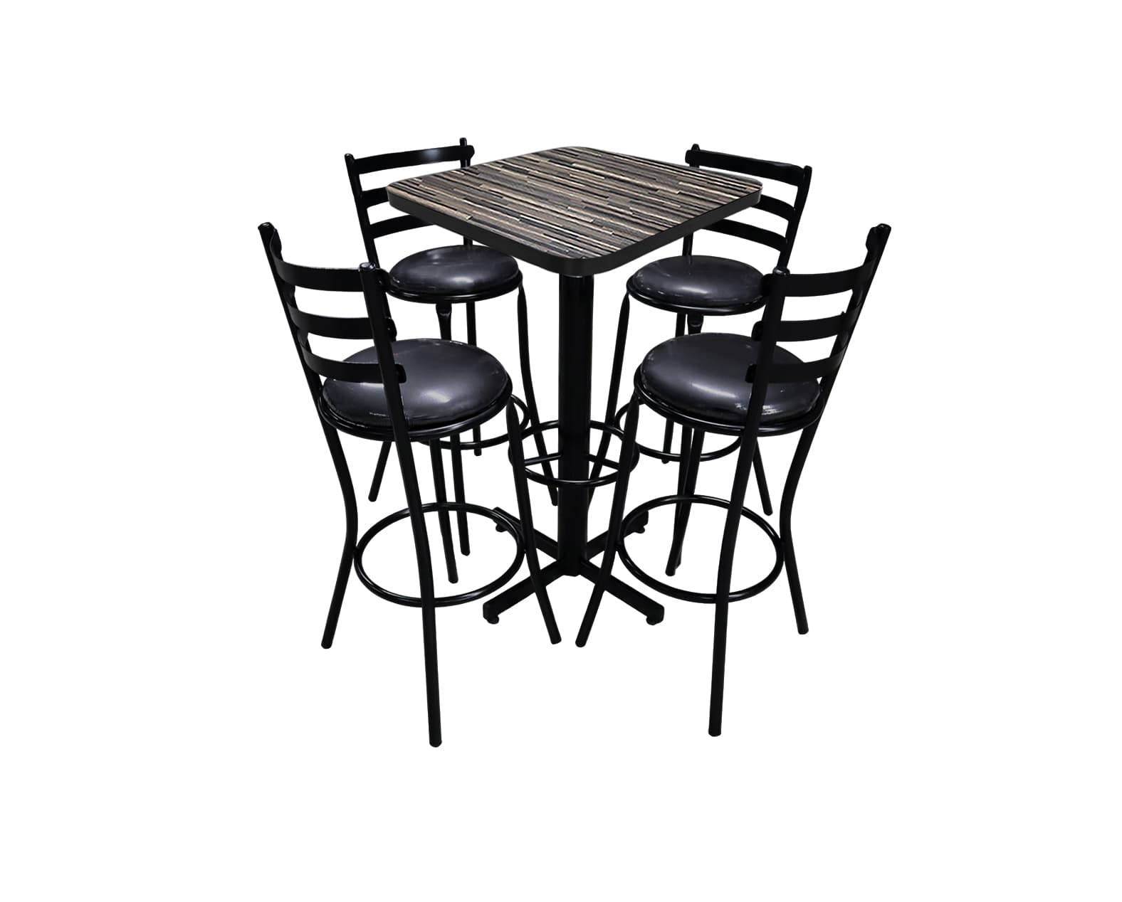 Conjunto Periquero Modelo Solera Duelilla - 4 bancos