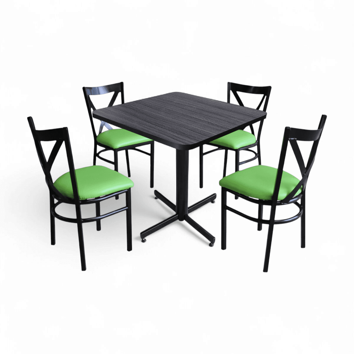 Conjunto Modelo Roma Gris Imperial - estándar 4 sillas view 4