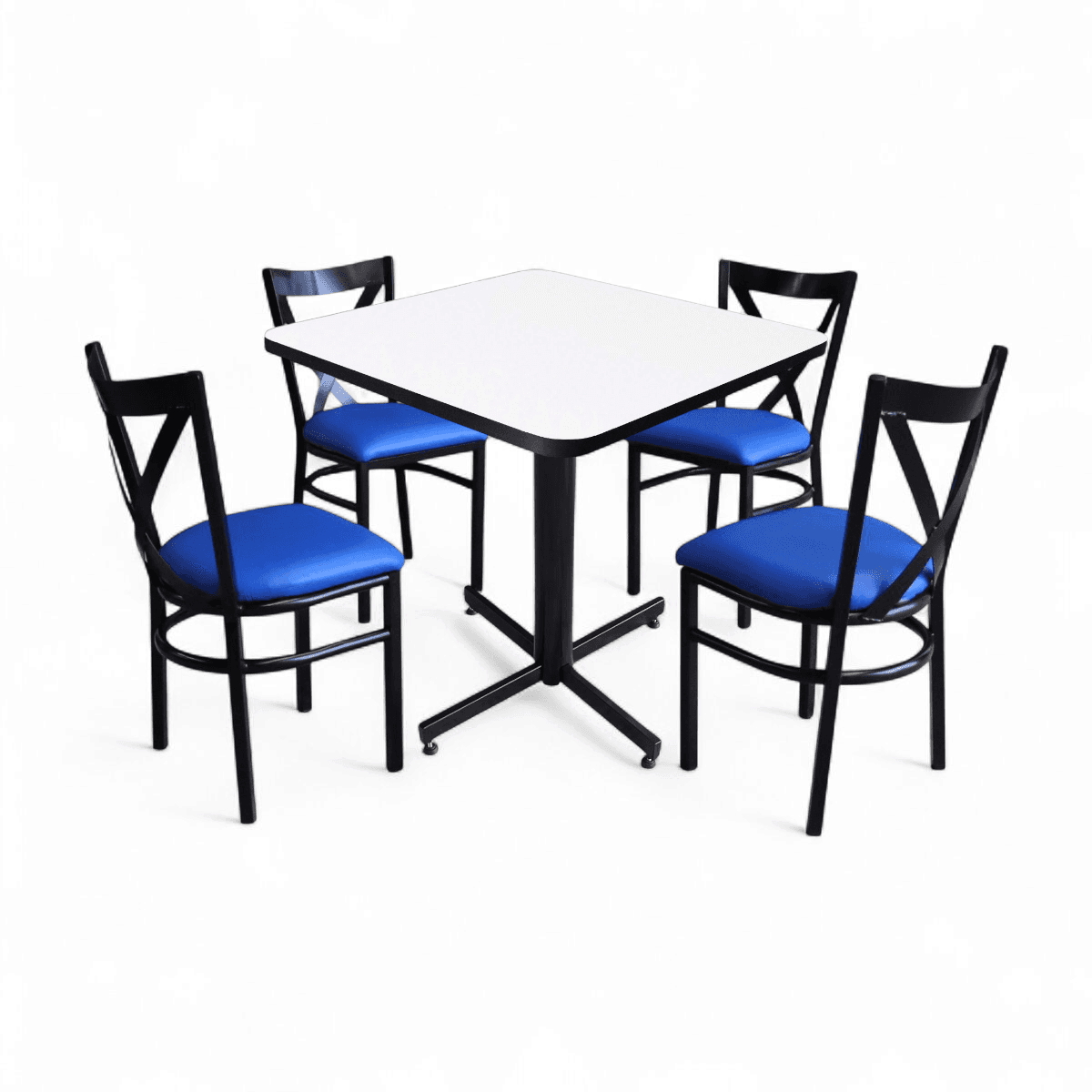 Conjunto Modelo Roma Blanco - estándar 4 sillas view 11