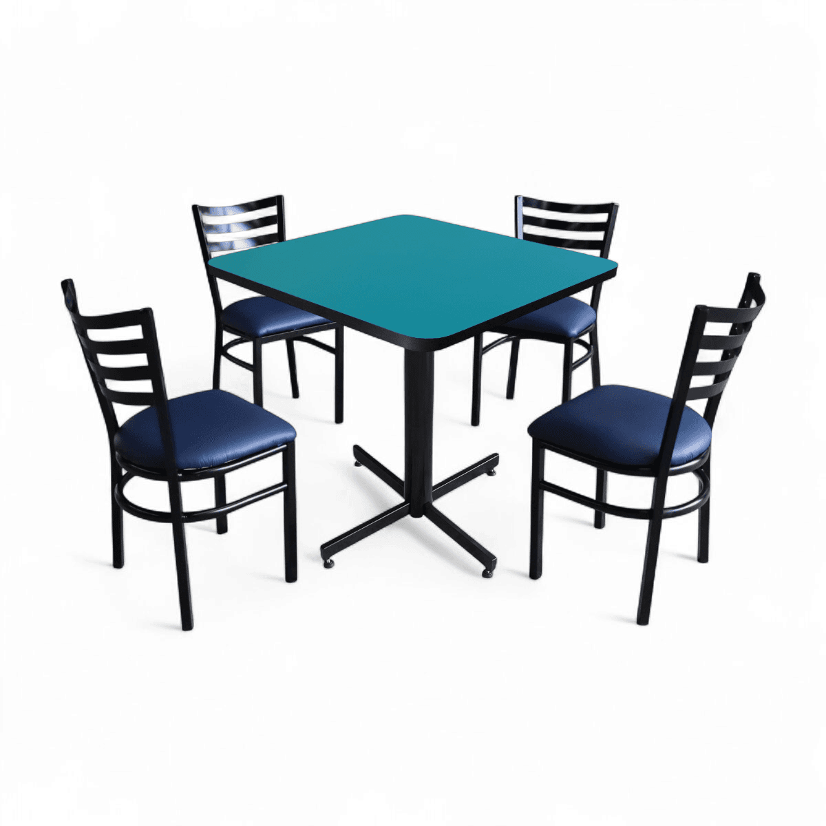 Conjunto Modelo Italia Turquesa - estándar 4 sillas view 14