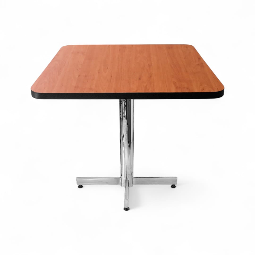 Mesa pedestal para restaurante de 80x80cm estándar view 34