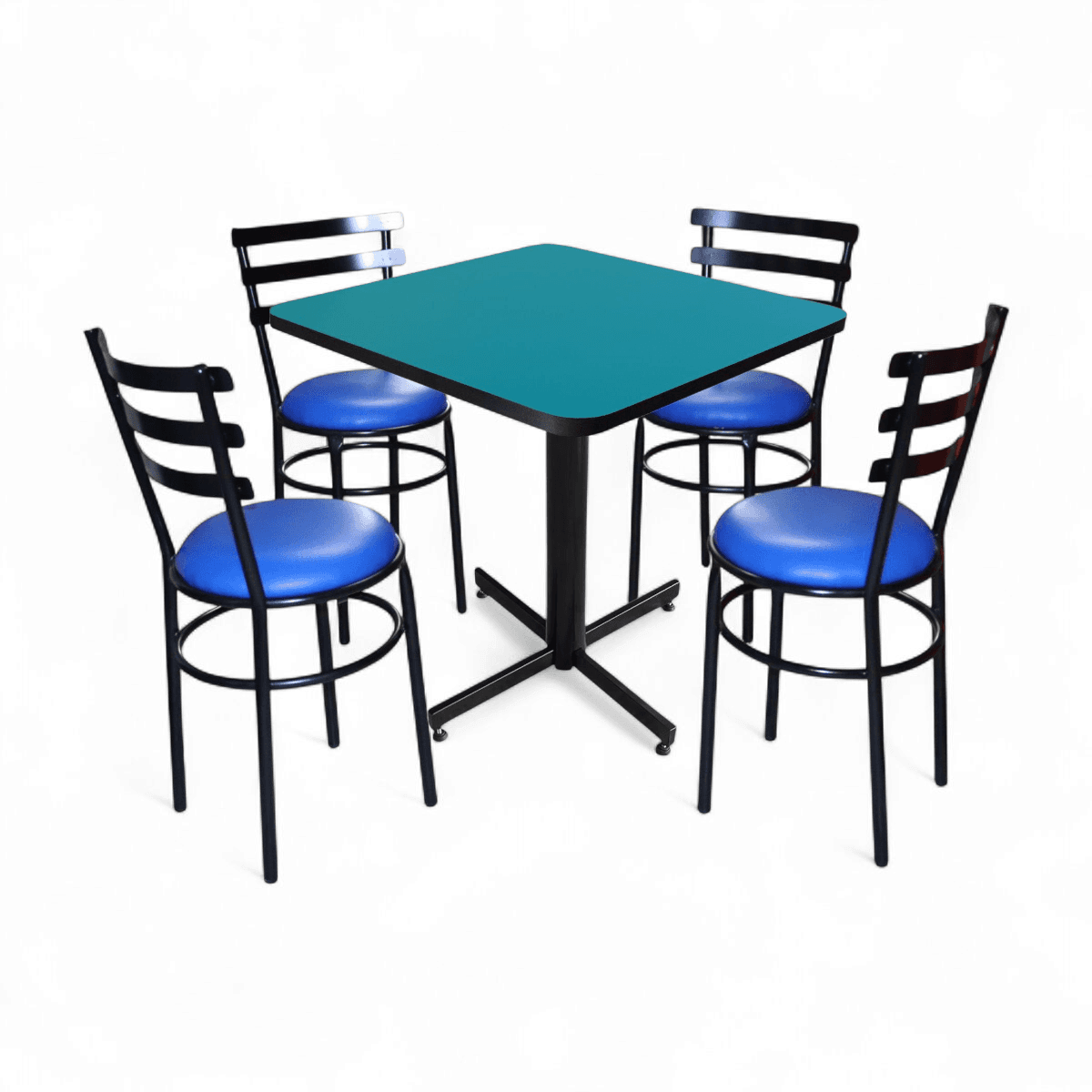 Conjunto Modelo Solera Turquesa - estándar 4 sillas view 3