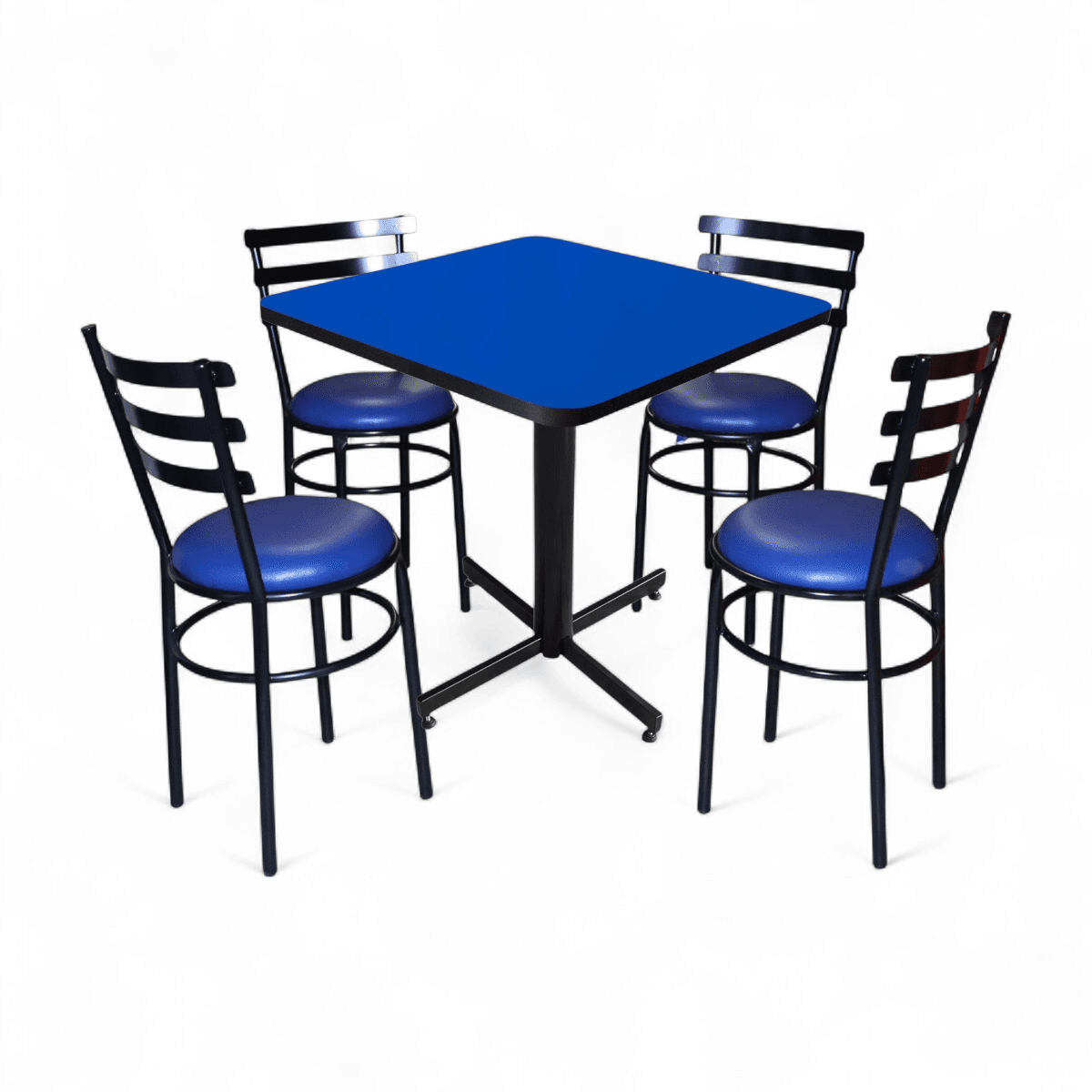 Conjunto Modelo Solera Azul Rey - estándar 4 sillas view 9