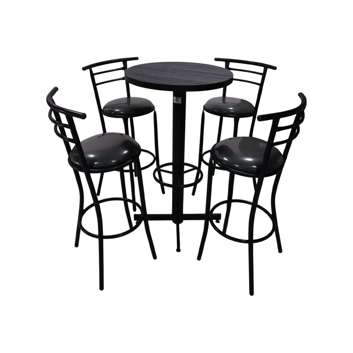 Conjunto Periquero Modelo Chabeli Gris Imperial - 4 bancos view 3