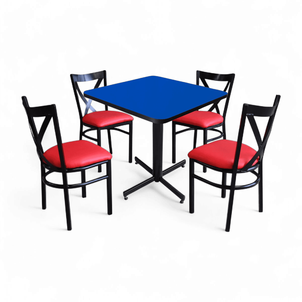 Conjunto Modelo Roma Azul Rey - estándar 4 sillas view 7