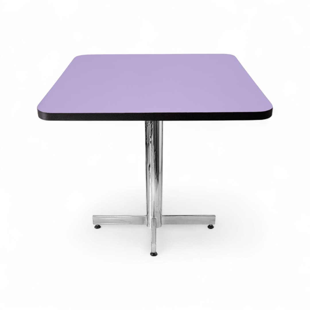 Mesa pedestal para restaurante de 80x80cm estándar view 28