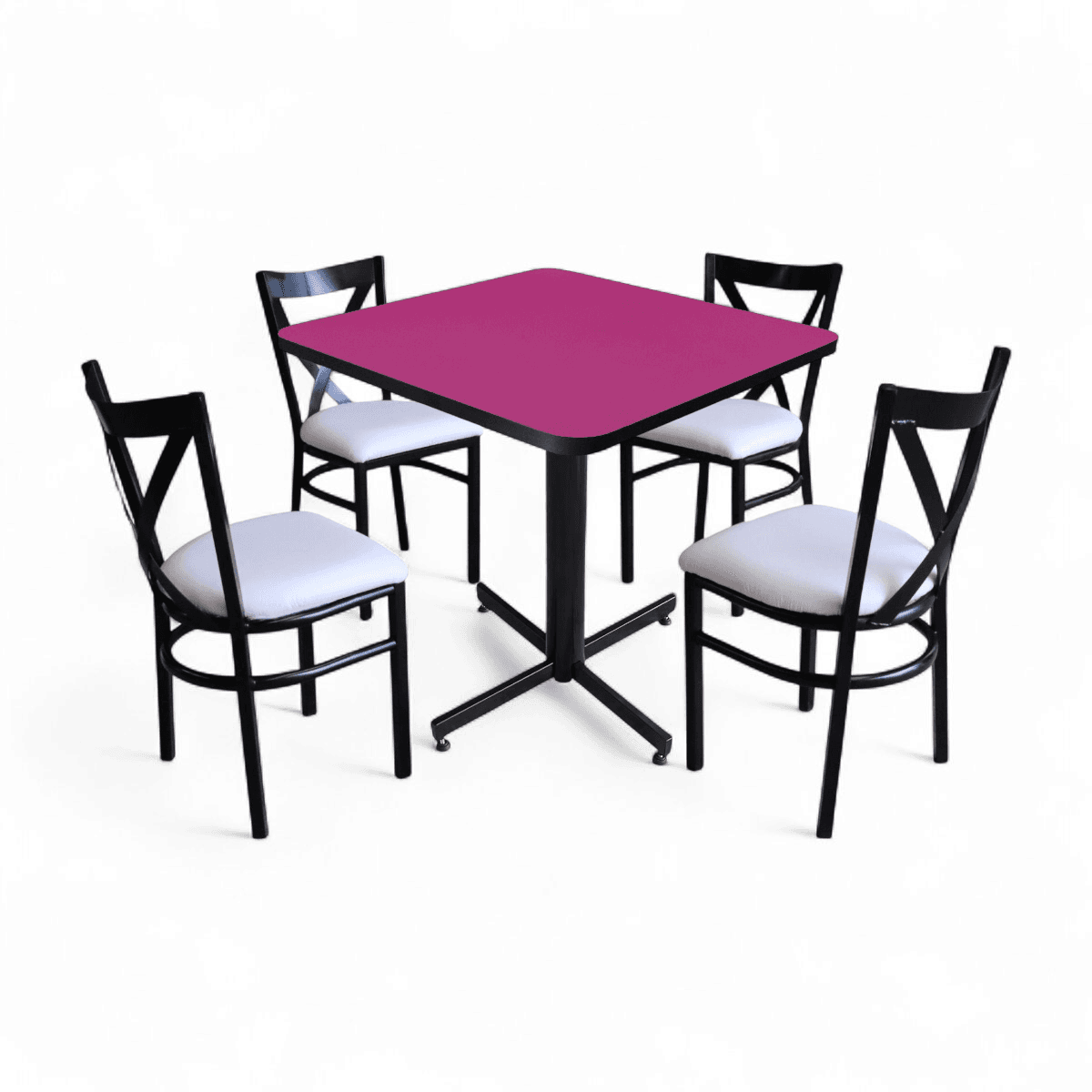 Conjunto Modelo Roma Fiucsa - estándar 4 sillas view 3