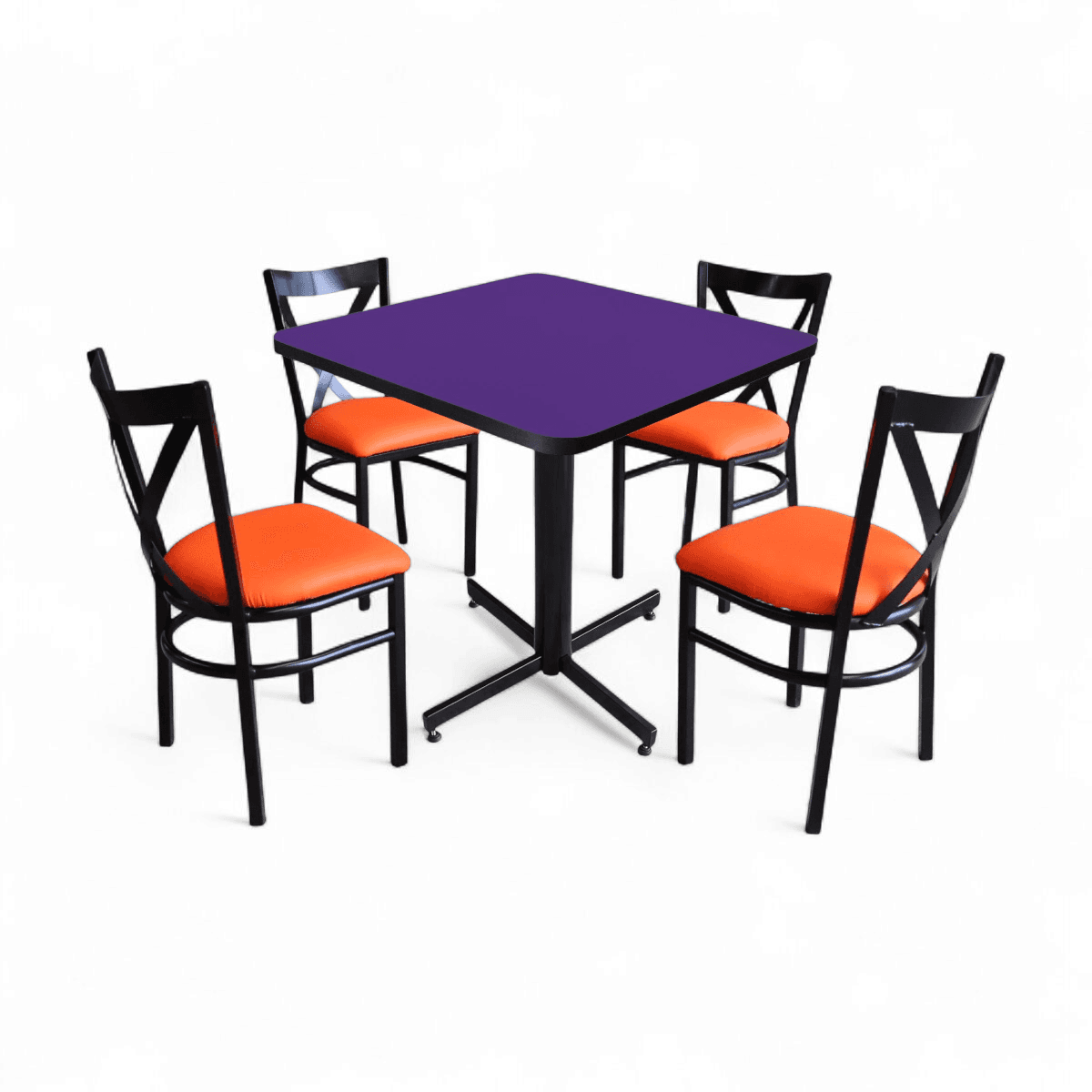 Conjunto Modelo Roma Morado - estándar 4 sillas view 10