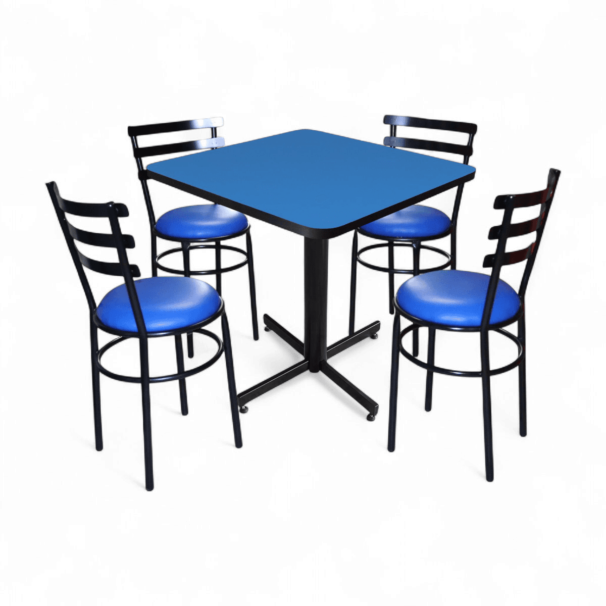 Conjunto Modelo Solera Azul Polar - estándar 4 sillas view 4