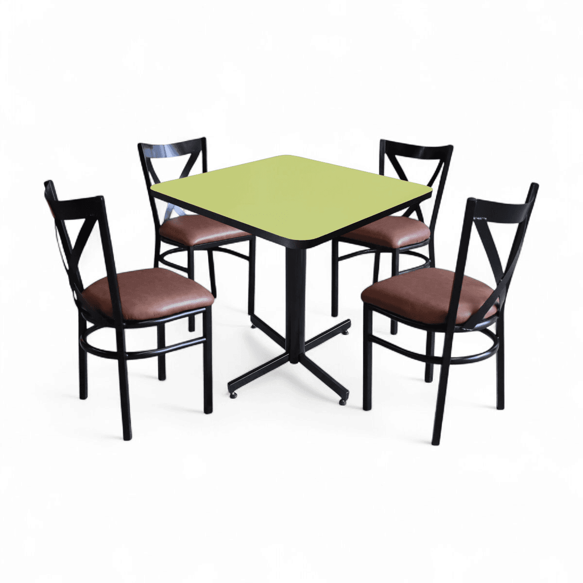 Conjunto Modelo Roma Verde Manzana - estándar 4 sillas view 17