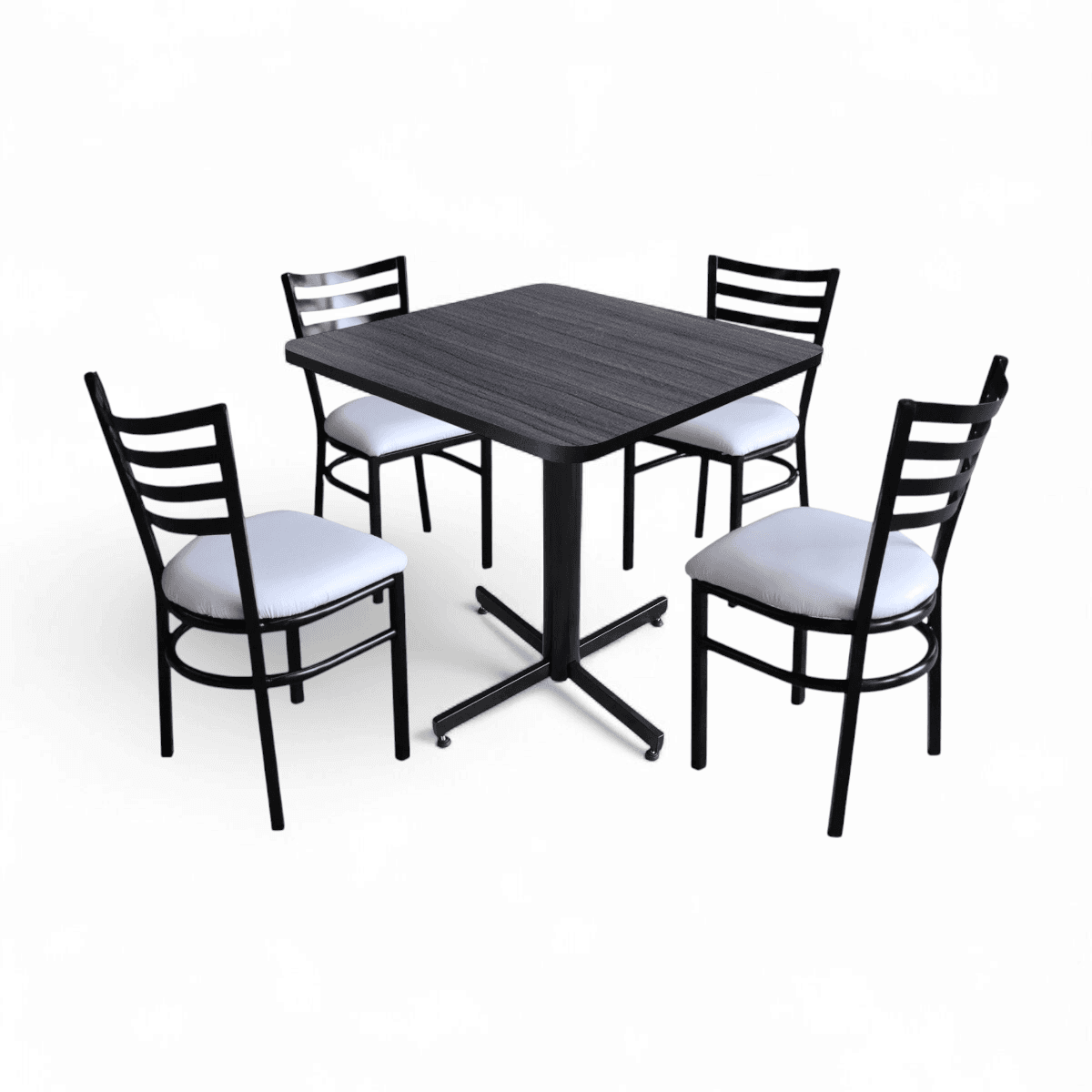 Conjunto Modelo Italia Gris Imperial - estándar 4 sillas view 2