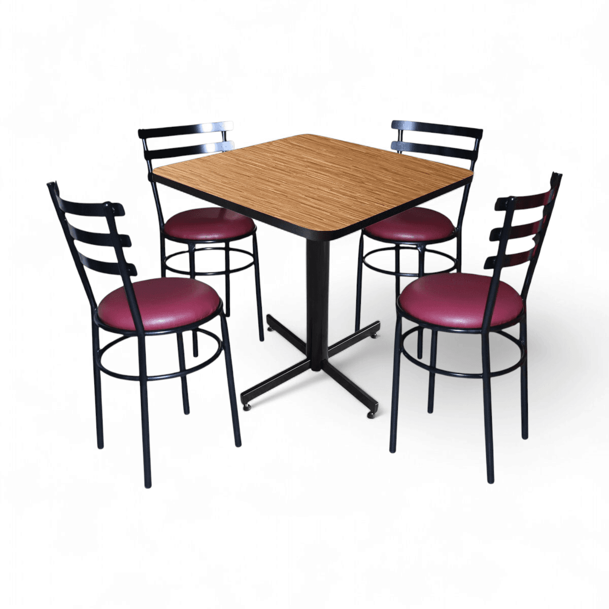 Conjunto Modelo Solera Golden Bambú - estándar 4 sillas view 2