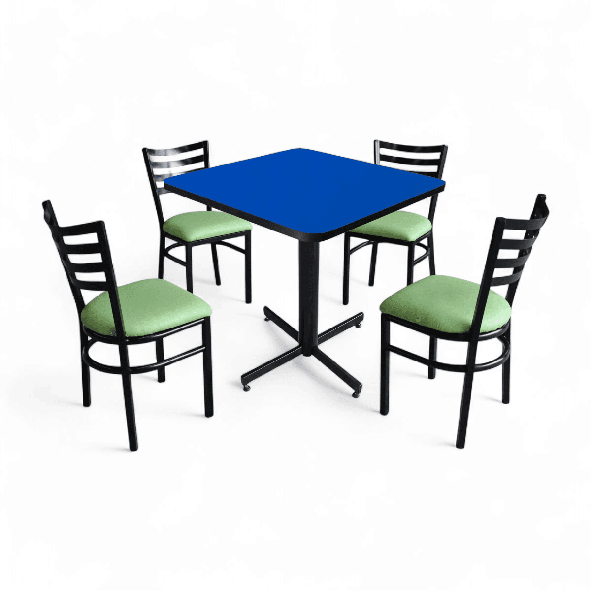 Conjunto Modelo Italia Azul Rey - estándar 4 sillas view 5