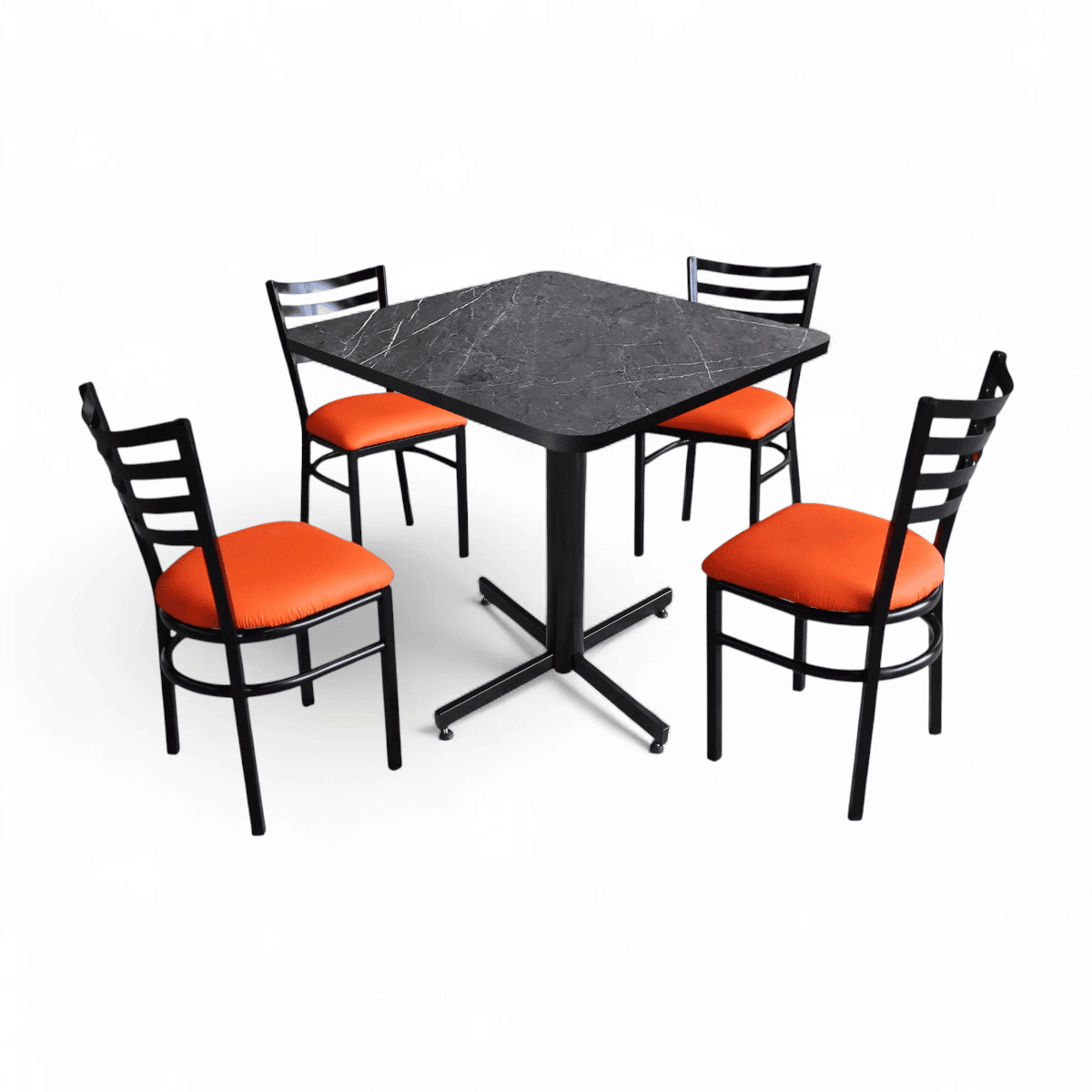 Conjunto Modelo Italia Gris Carrara - estándar 4 sillas view 11