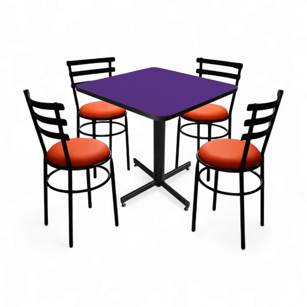 Conjunto Modelo Solera Morado - estándar 4 sillas view 12