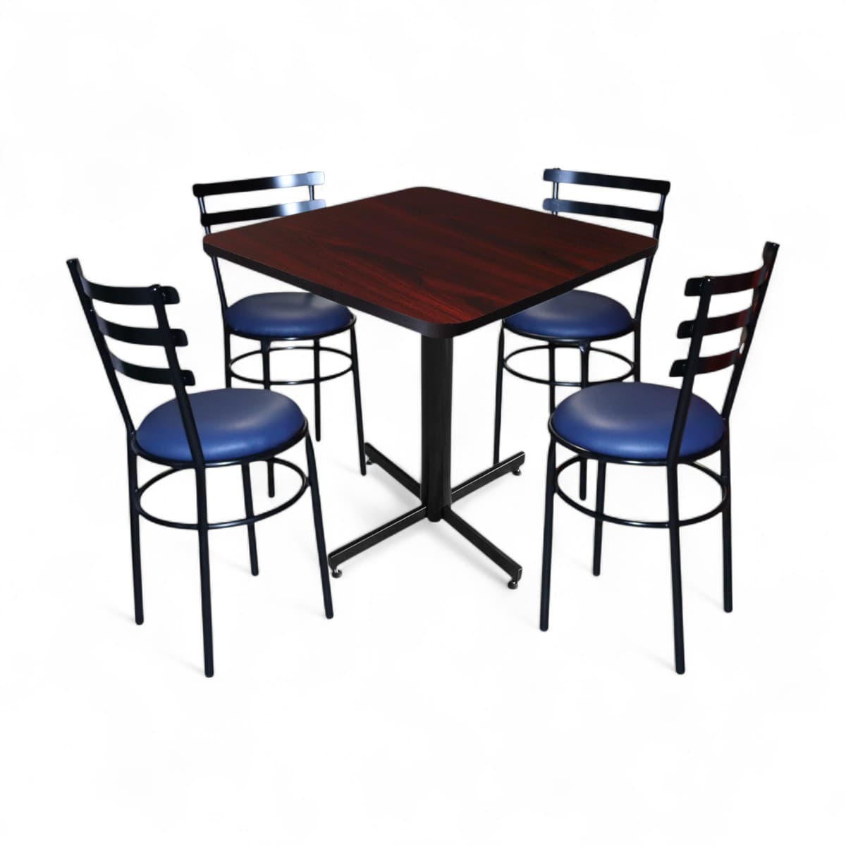 Conjunto Modelo Solera Caoba - estándar 4 sillas view 7