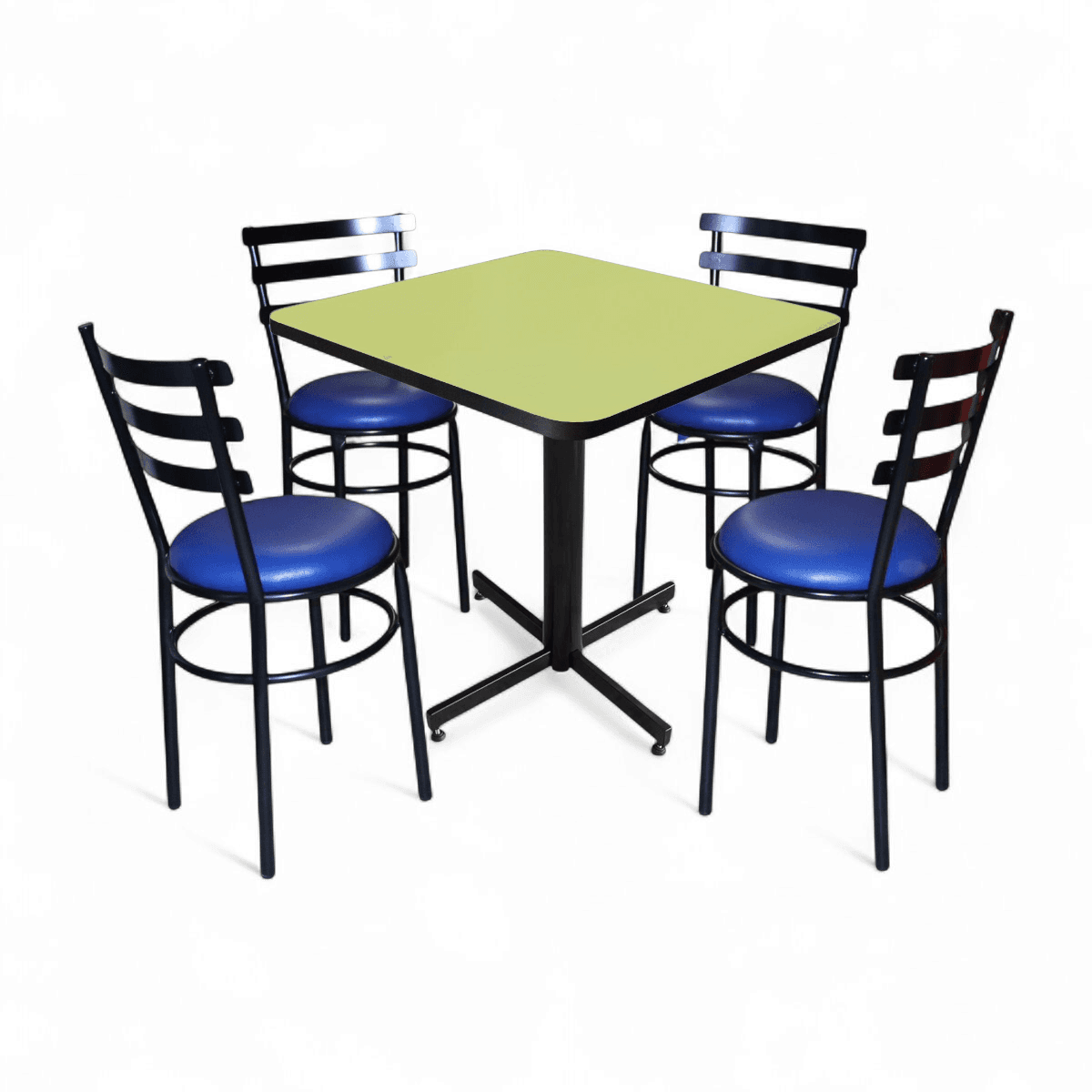 Conjunto Modelo Solera Verde Manzana - estándar 4 sillas view 4