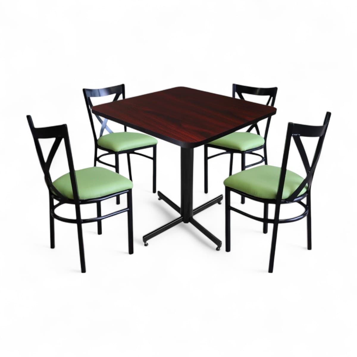 Conjunto Modelo Roma Caoba - estándar 4 sillas view 8