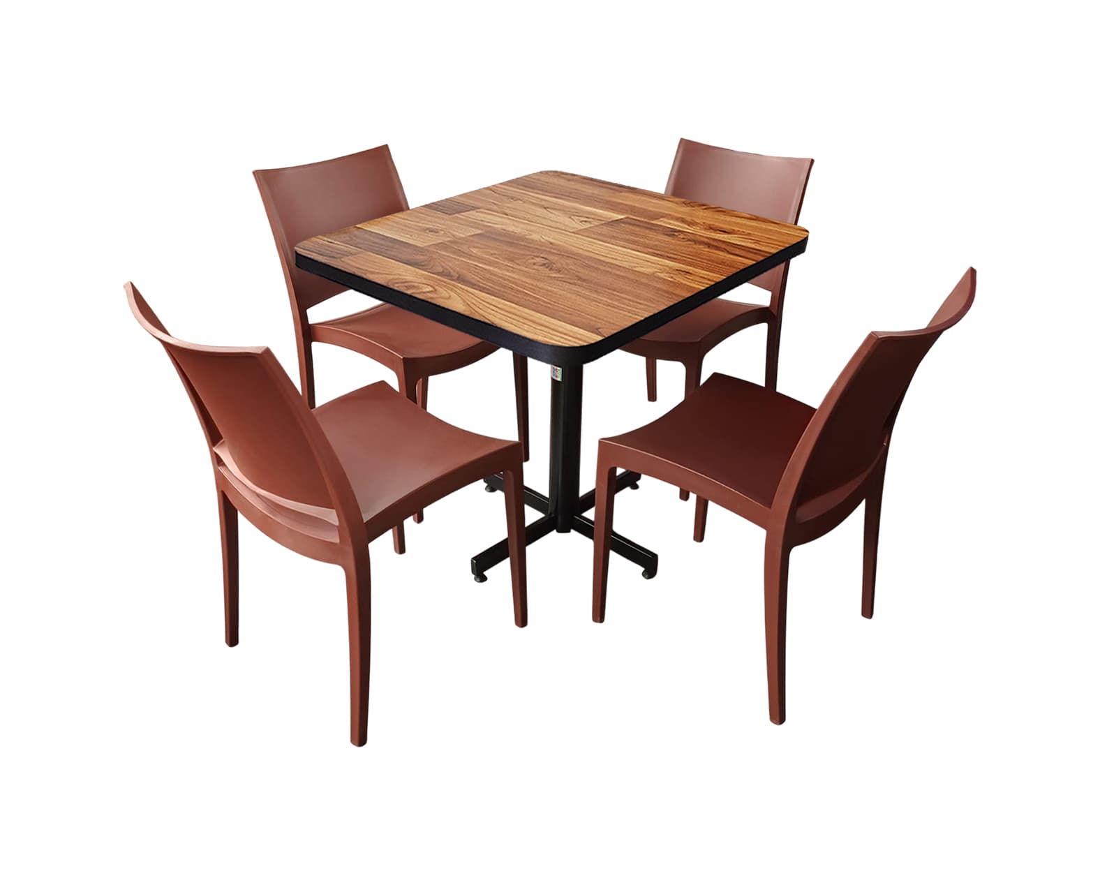 Conjunto Modelo Hit Wood - estándar 4 sillas view 3