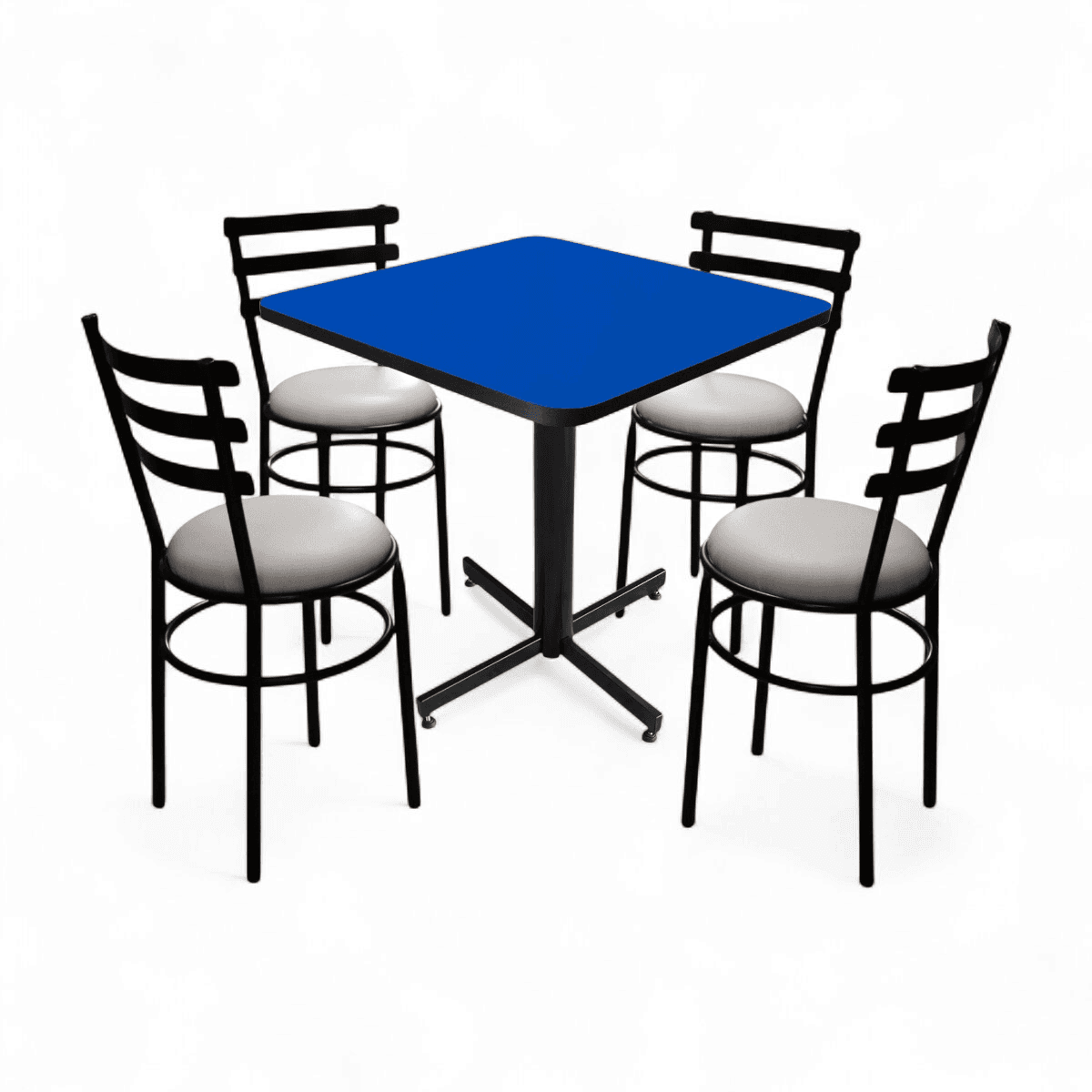 Conjunto Modelo Solera Azul Rey - estándar 4 sillas view 10