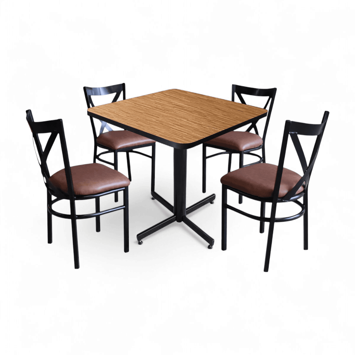 Conjunto Modelo Roma Golden Bambú - estándar 4 sillas view 16