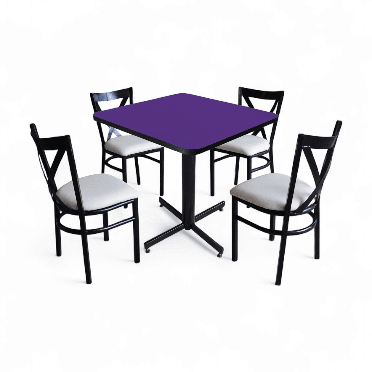 Conjunto Modelo Roma Morado - estándar 4 sillas view 9