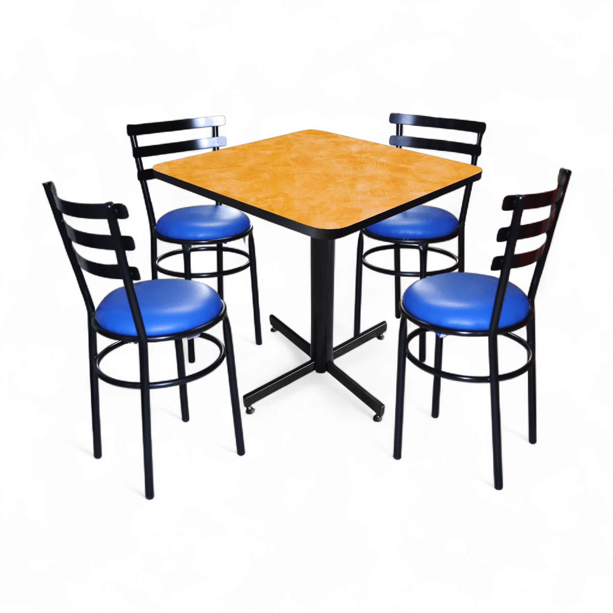 Conjunto Modelo Solera Amarillo Deslavado - estándar 4 sillas view 15