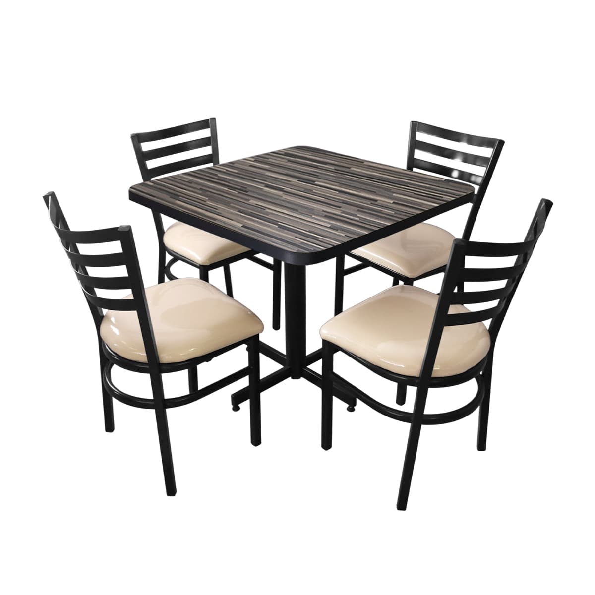 Conjunto Modelo Italia Duelilla - estándar 4 sillas