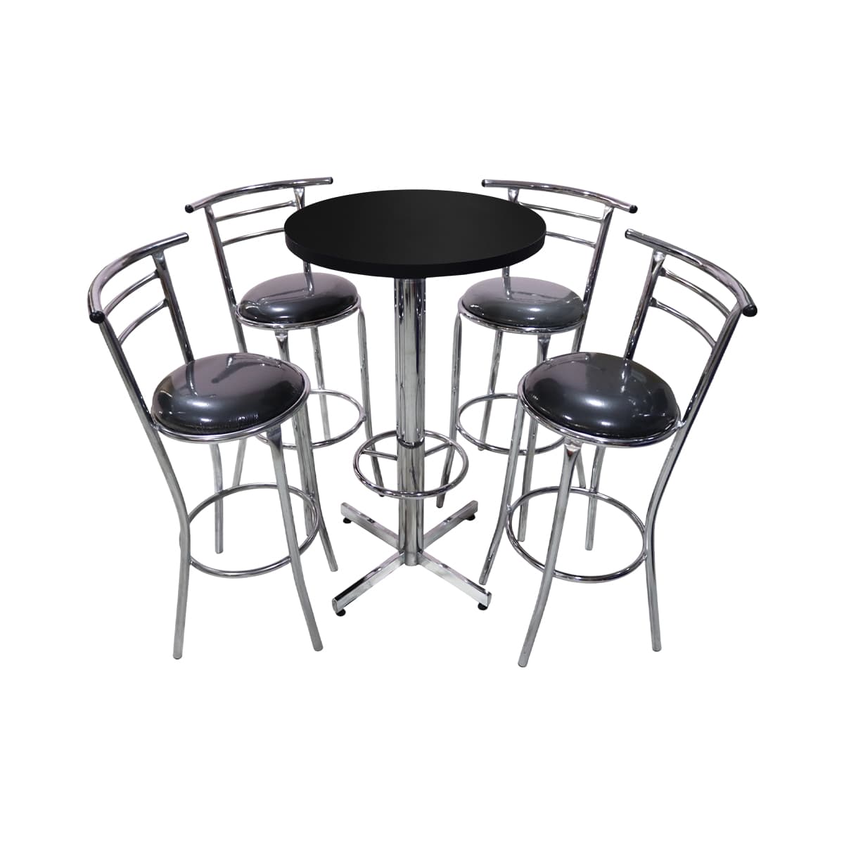 Conjunto modelo periquero modelo Chabeli 4 bancos view 31