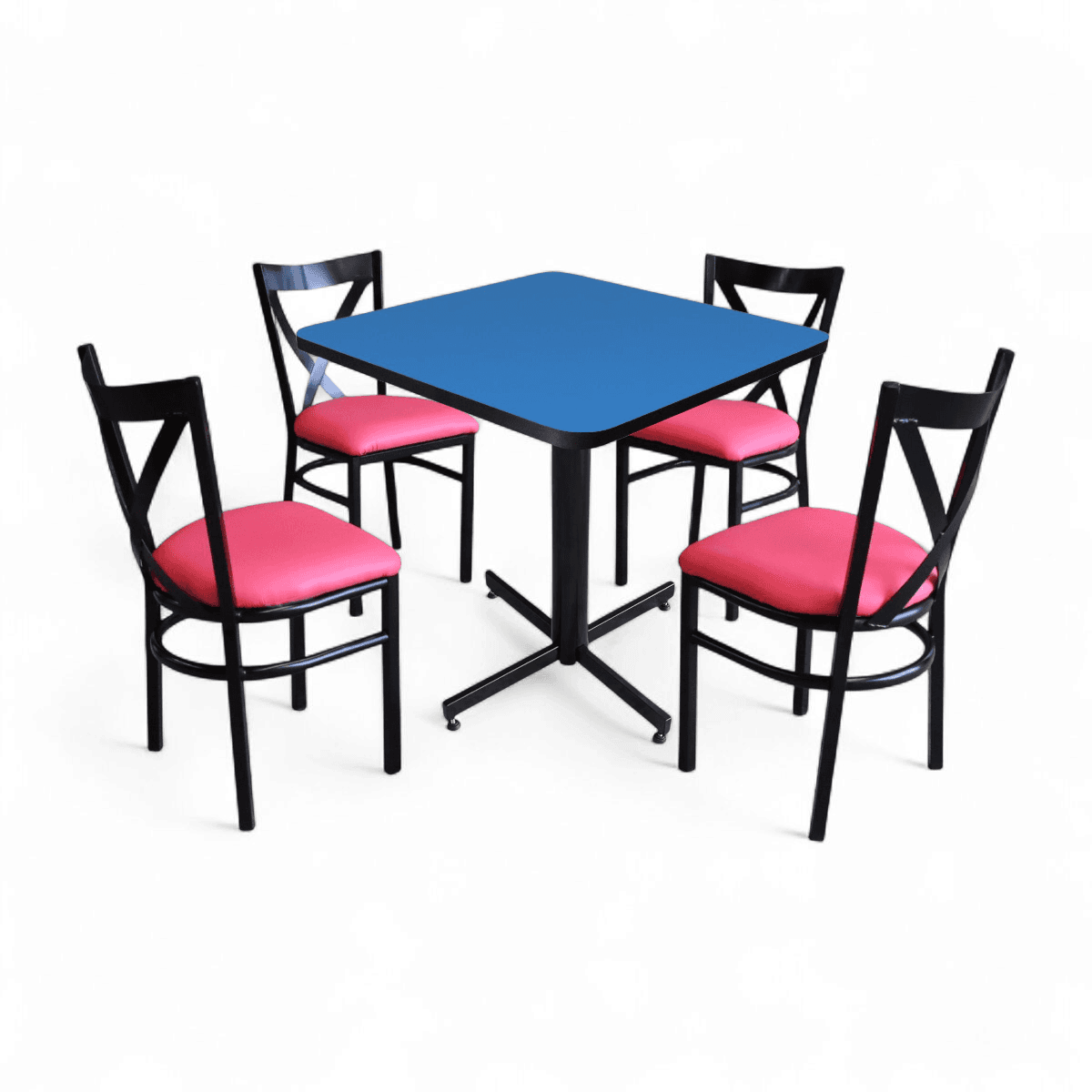 Conjunto Modelo Roma Azul Polar - estándar 4 sillas view 13