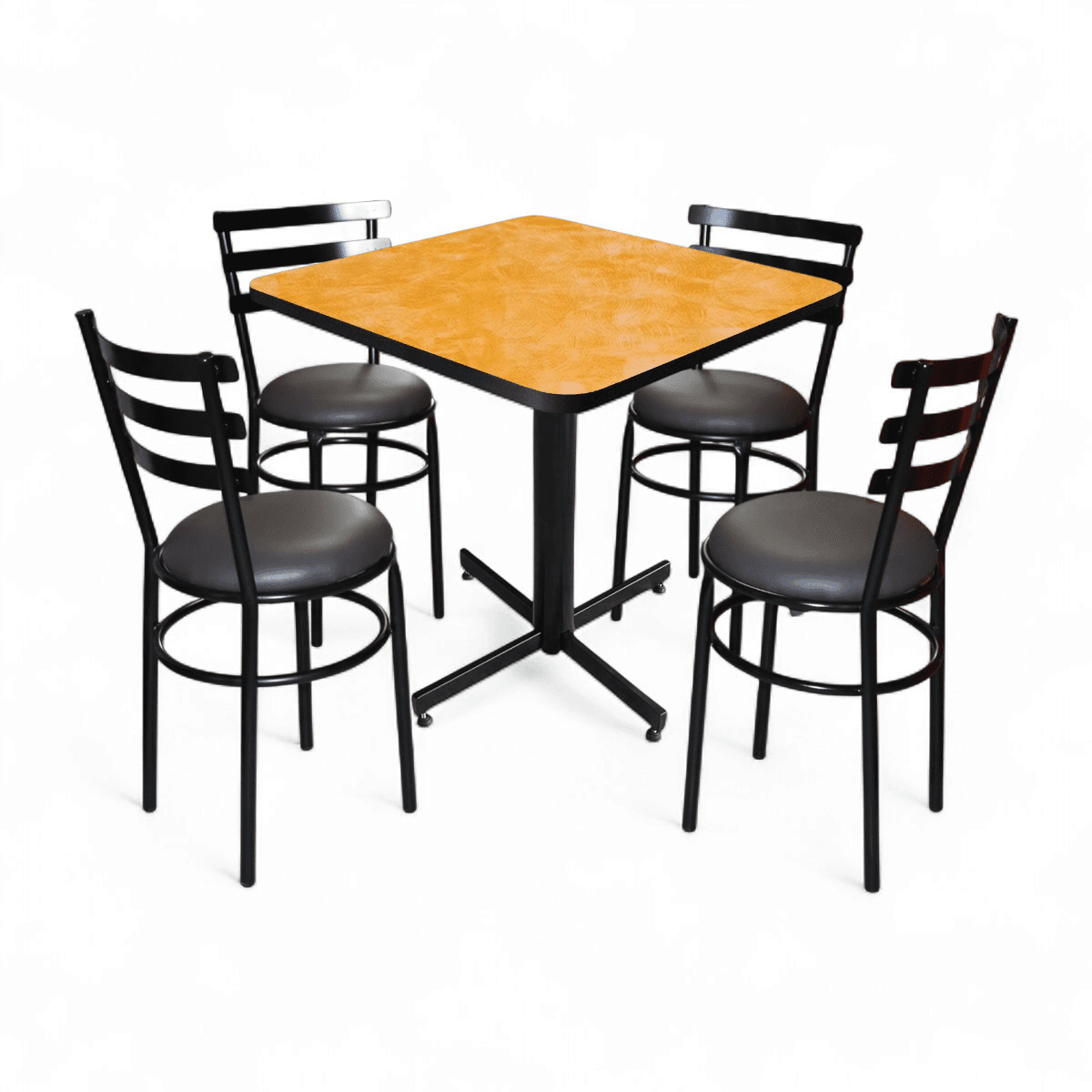 Conjunto Modelo Solera Amarillo Deslavado - estándar 4 sillas view 17