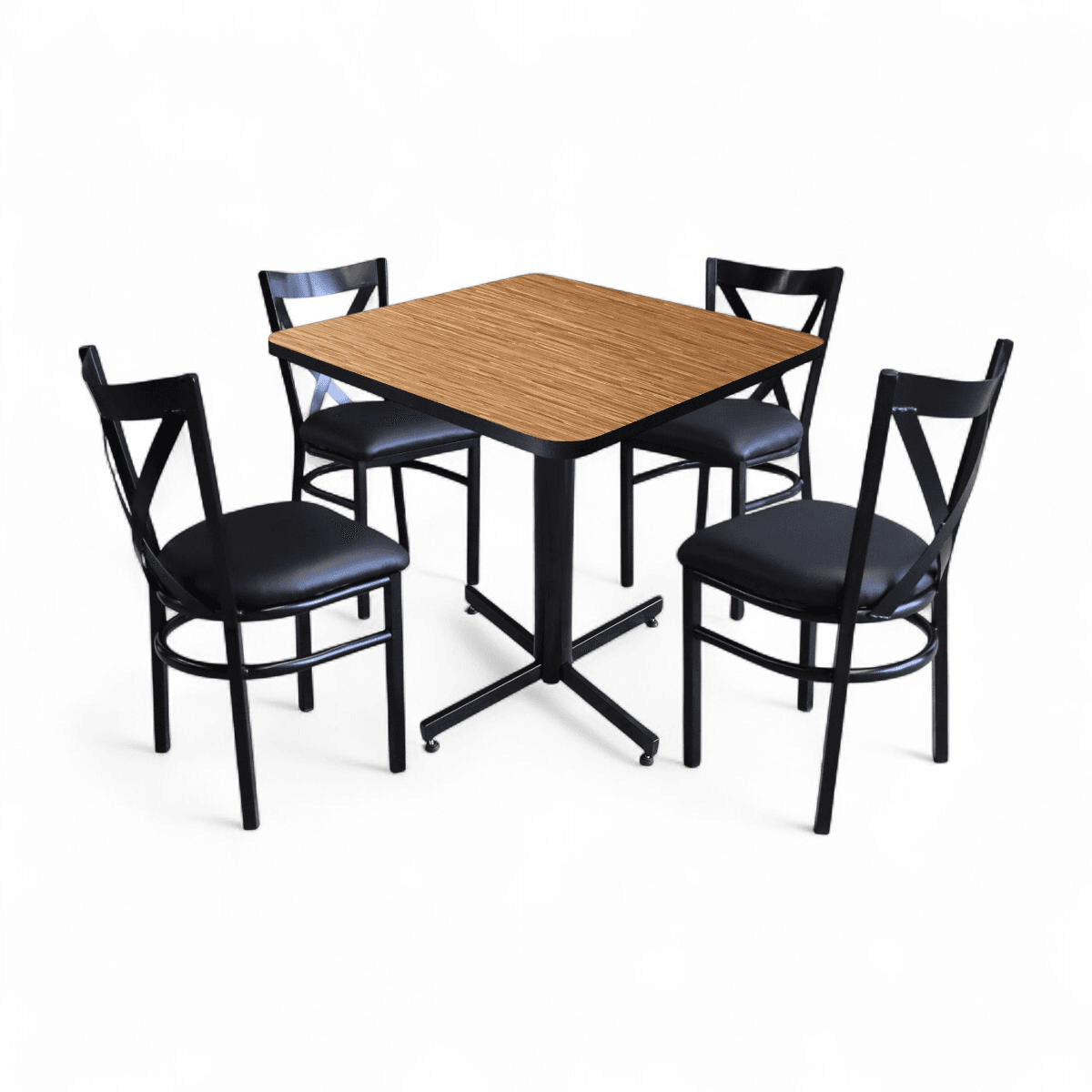 Conjunto Modelo Roma Golden Bambú - estándar 4 sillas view 12