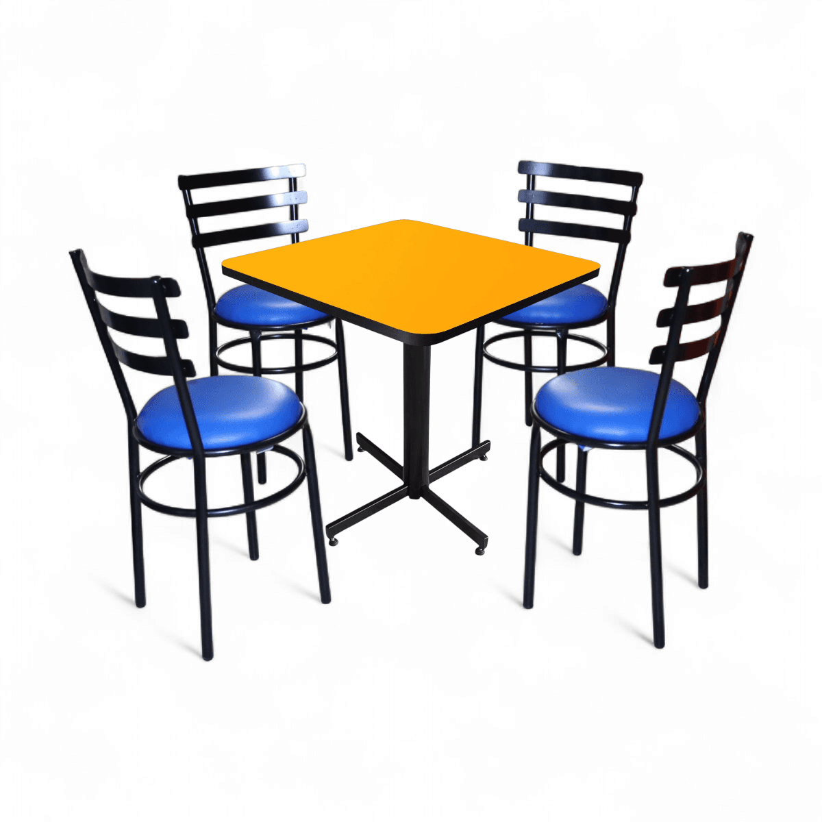 Conjunto Modelo Solera Amarillo Liso - estándar 4 sillas view 21