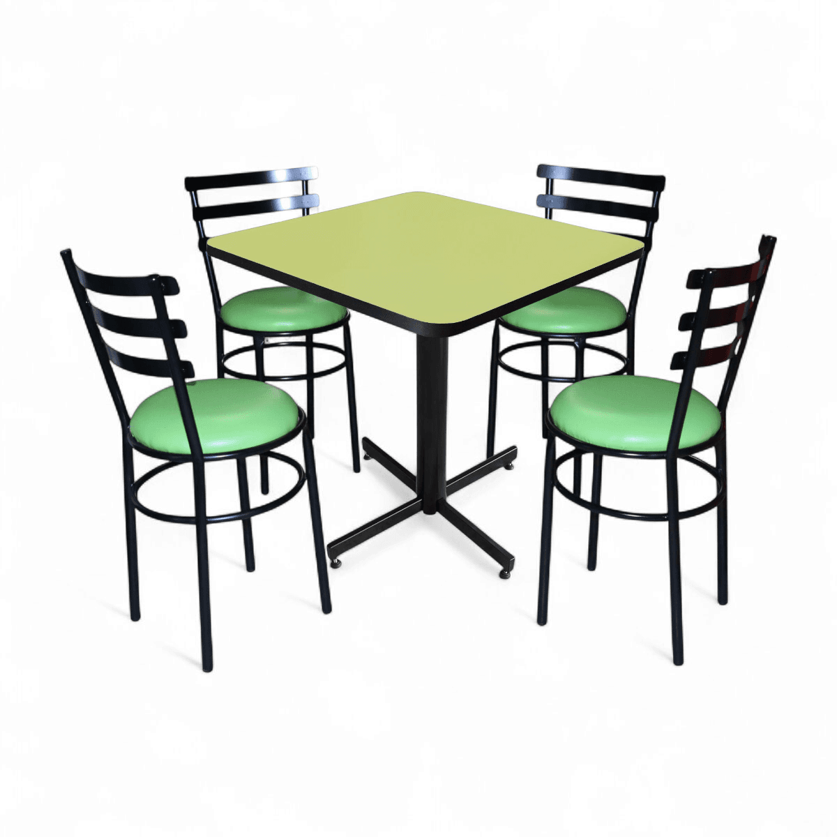 Conjunto Modelo Solera Verde Manzana - estándar 4 sillas view 13