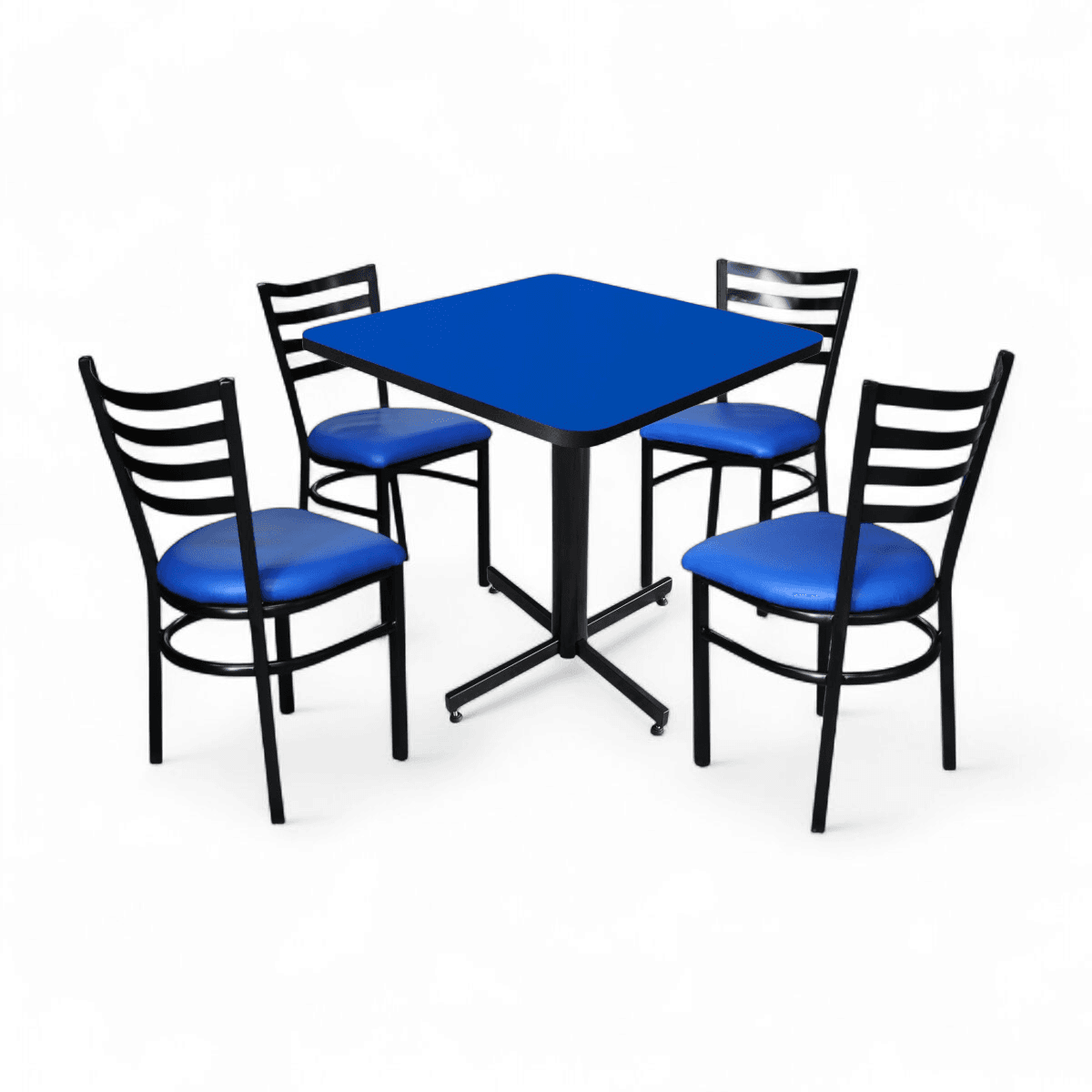 Conjunto Modelo Italia Azul Rey - estándar 4 sillas view 3