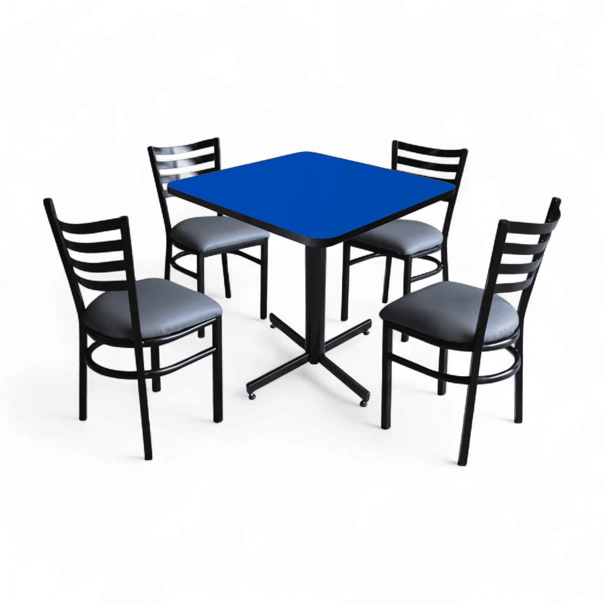 Conjunto Modelo Italia Azul Rey - estándar 4 sillas view 2